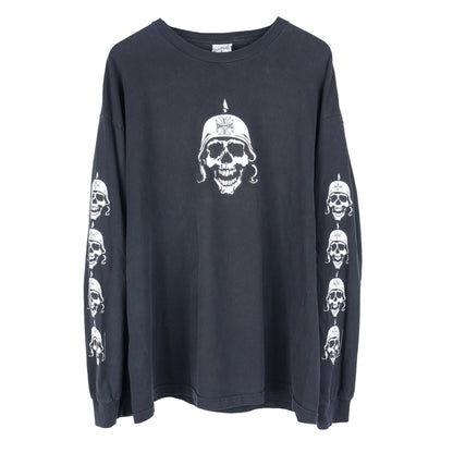 VINTAGE WCC WEST COAST CHOPPERS SKULL LONG SLEEVE TEE