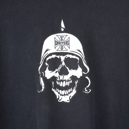 VINTAGE WCC WEST COAST CHOPPERS SKULL LONG SLEEVE TEE