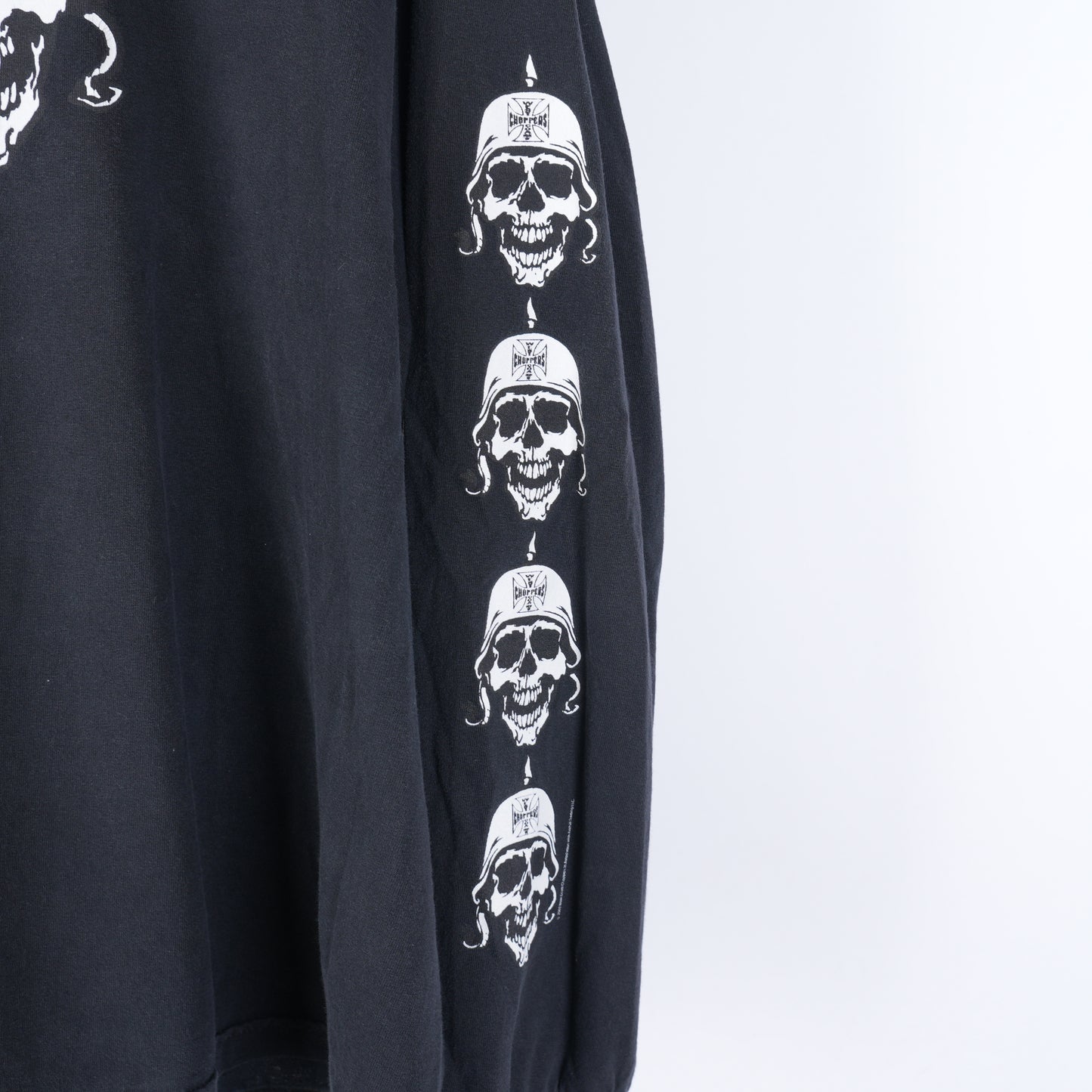 VINTAGE WCC WEST COAST CHOPPERS SKULL LONG SLEEVE TEE