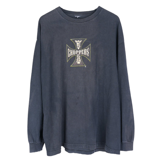 VINTAGE WCC WEST COAST CHOPPERS LONG BEACH LONG SLEEVE TEE
