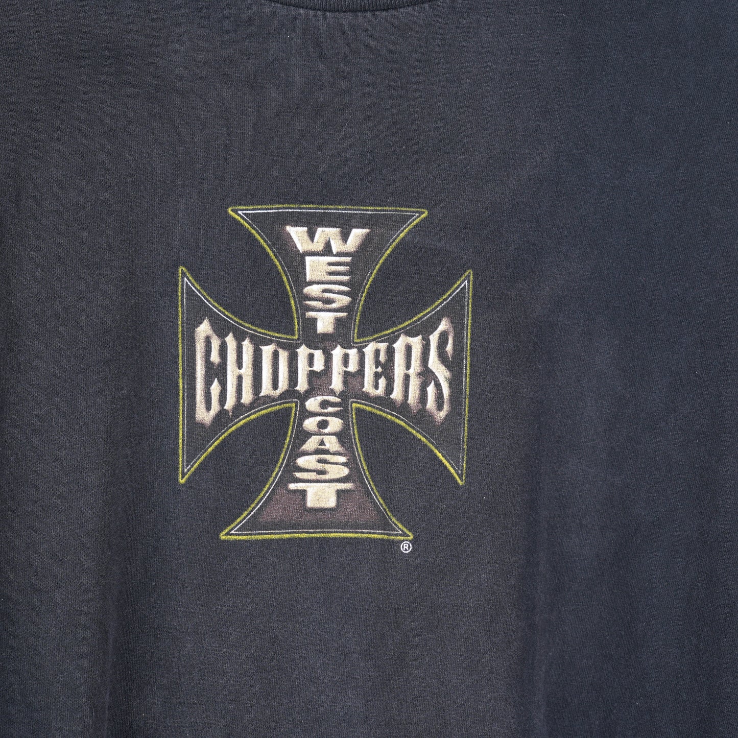 VINTAGE WCC WEST COAST CHOPPERS LONG BEACH LONG SLEEVE TEE
