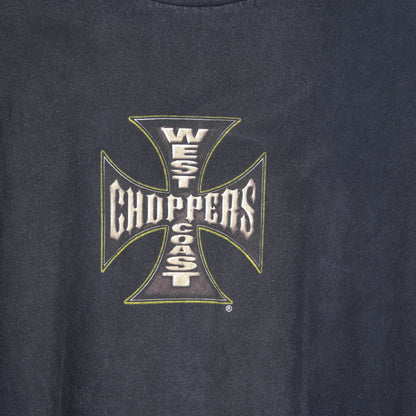 VINTAGE WCC WEST COAST CHOPPERS LONG BEACH LONG SLEEVE TEE