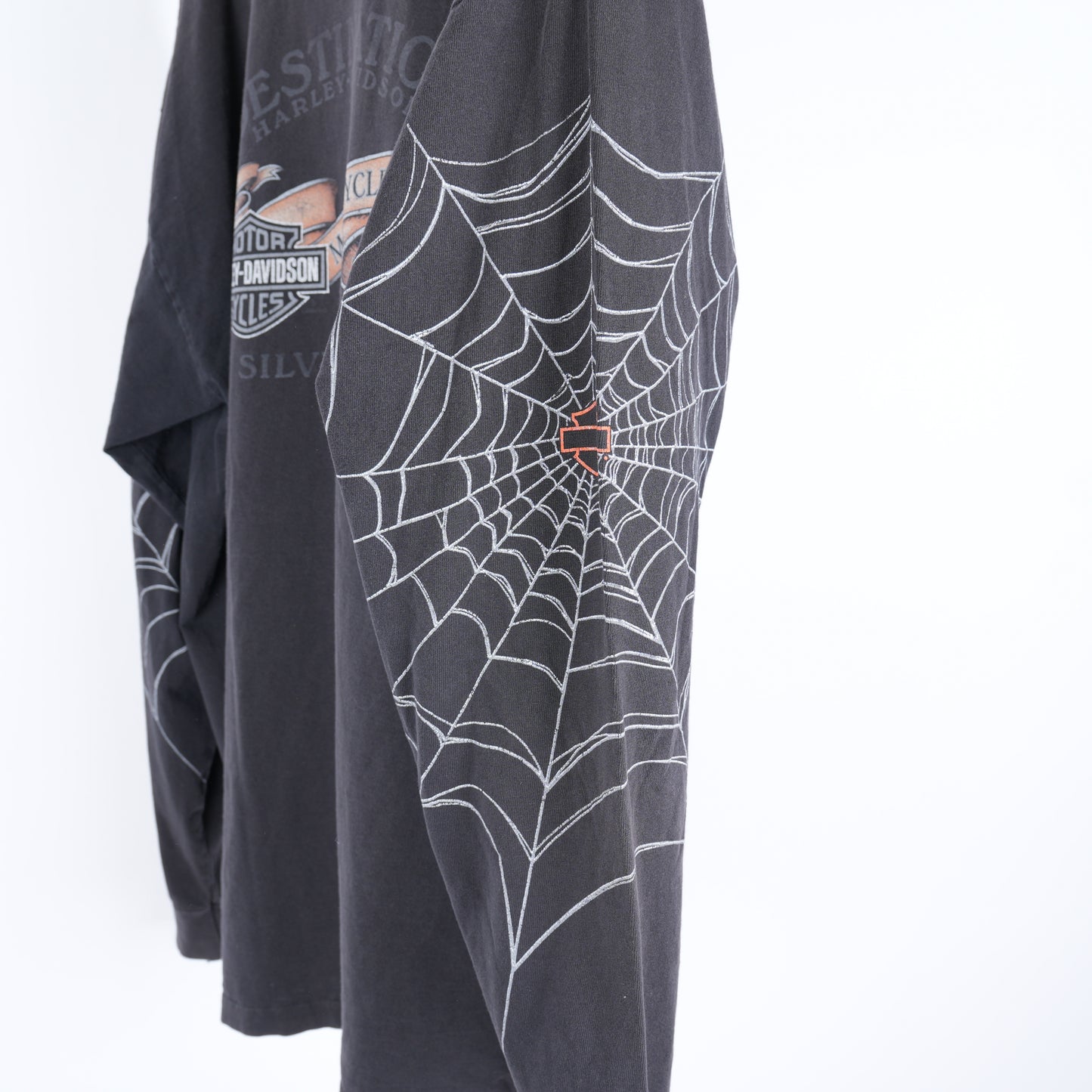 VINTAGE HARLEY DAVIDSON SPIDER WEB LONG SLEEVE TEE