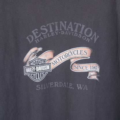 VINTAGE HARLEY DAVIDSON SPIDER WEB LONG SLEEVE TEE