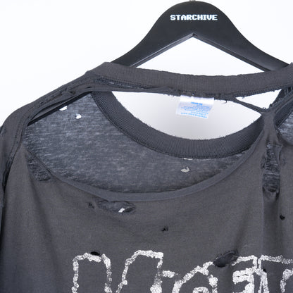 THRASHED MISFITS SKULL T-SHIRT