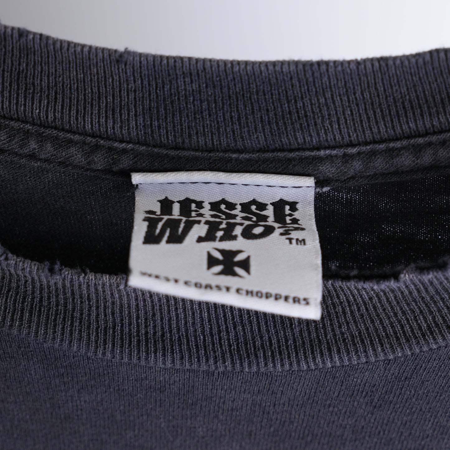 VINTAGE WCC WEST COAST CHOPPERS FADED PURPLE LONG BEACH T-SHIRT