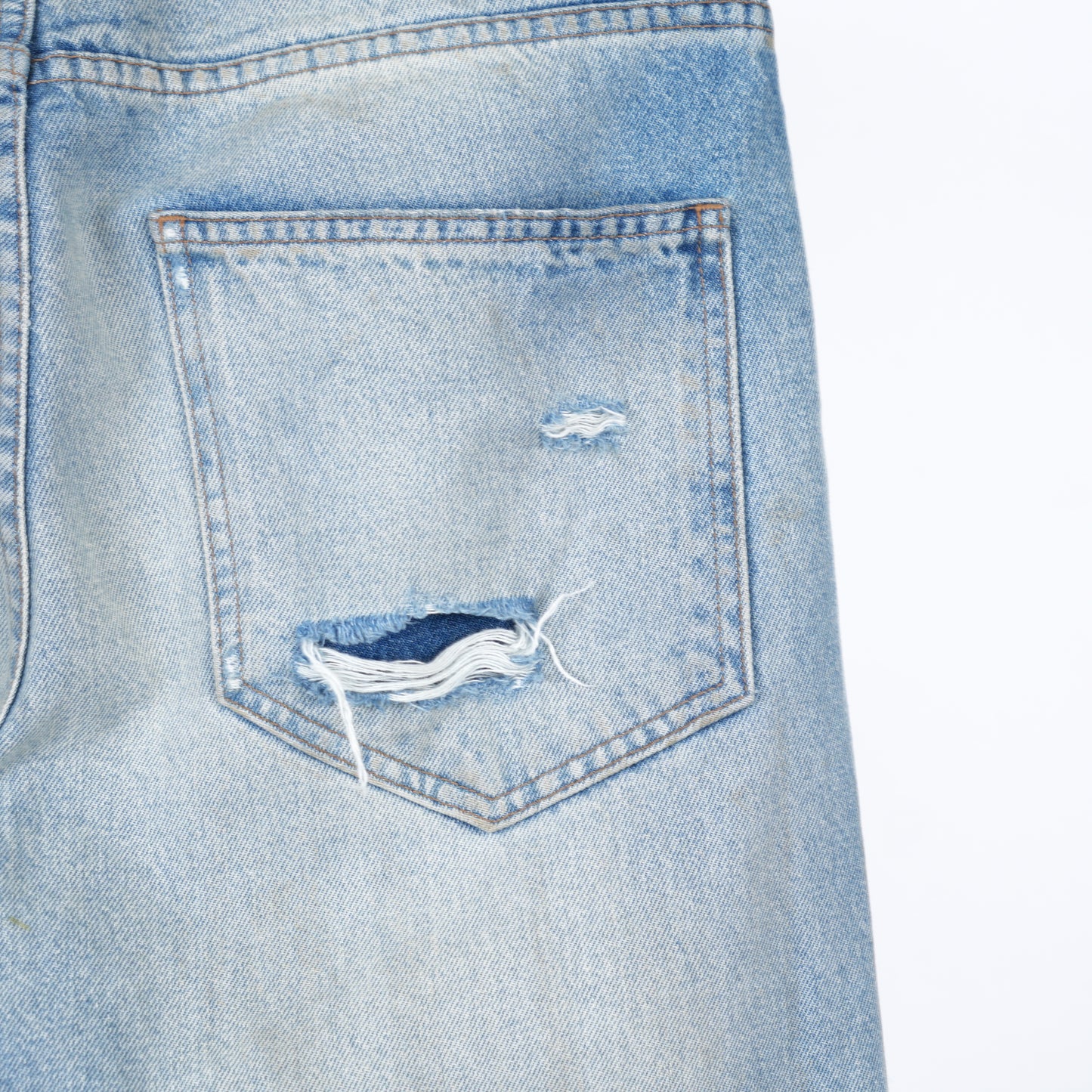 ERD LIGHT WASH BLUE DENIM BOOT CUT