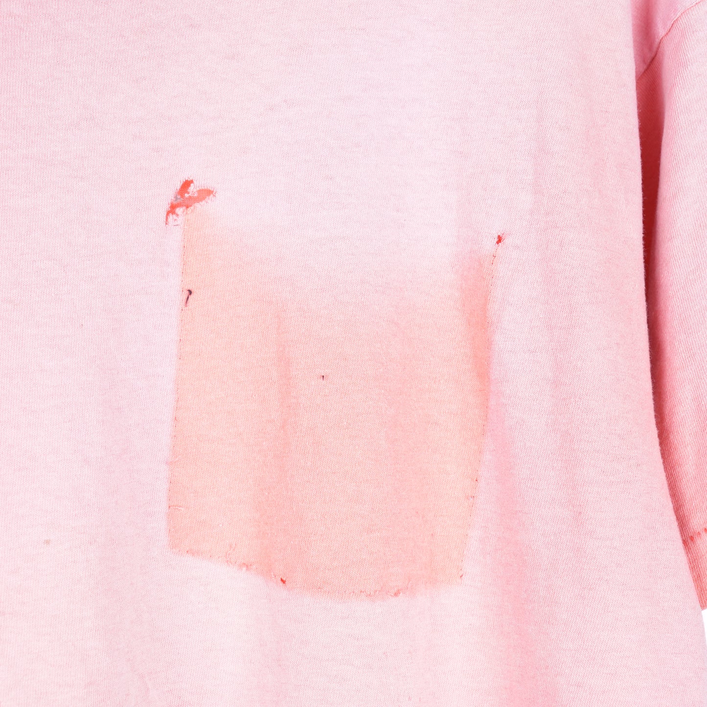 BLANK SALMON BOXY POCKET T-SHIRT
