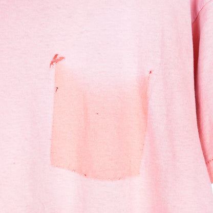 BLANK SALMON BOXY POCKET T-SHIRT