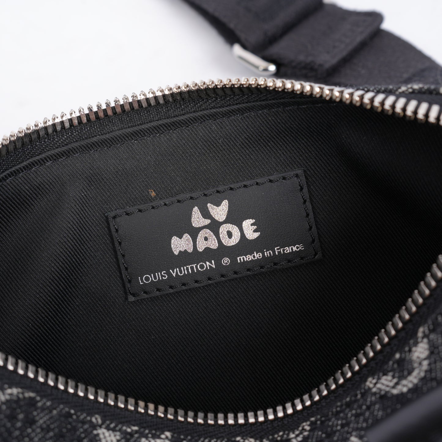 LV DENIM MONOGRAM LV MADE MINI PURSE