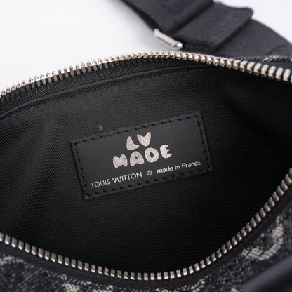 LV DENIM MONOGRAM LV MADE MINI PURSE