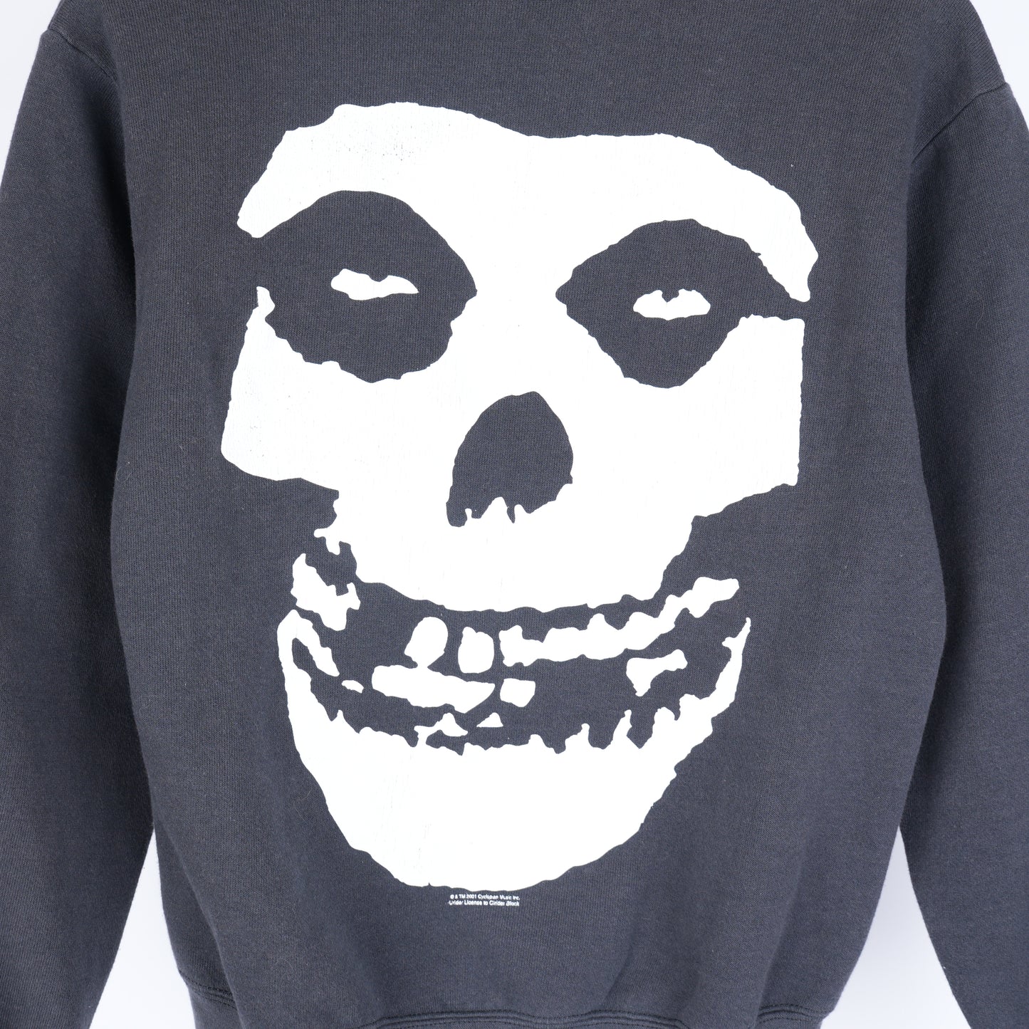 MISFITS SKULL LOGO ZIP UP HOODIE