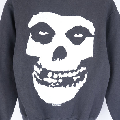 MISFITS SKULL LOGO ZIP UP HOODIE