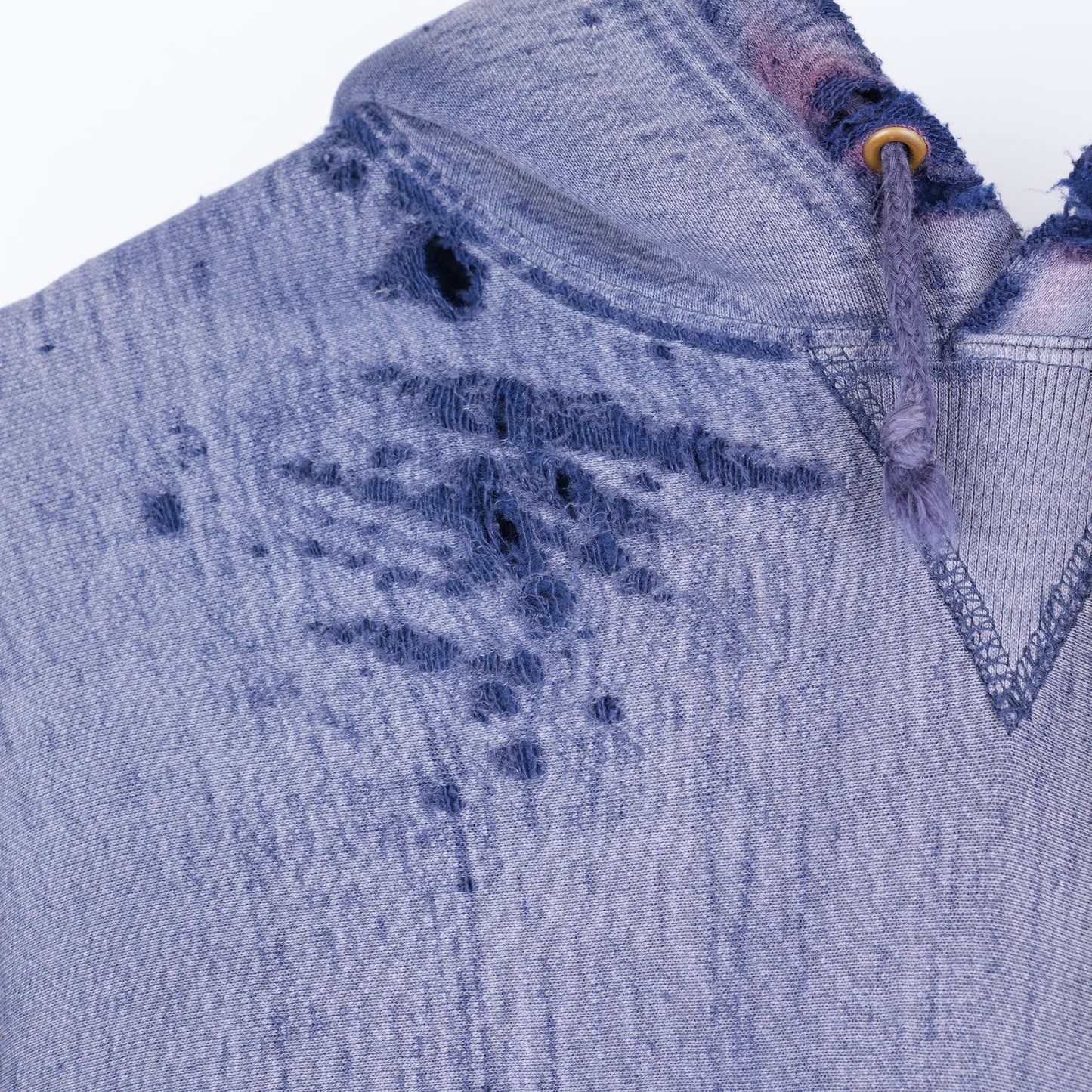 THRASHED ALIEN WORKSHOP HOODIE