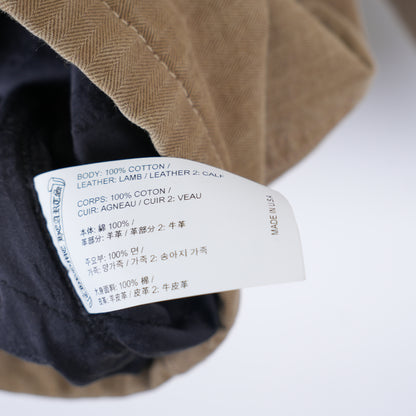 1/1 CHROME HEARTS KHAKI WORK JACKET CROSS PATCH WITH HORSESHOE