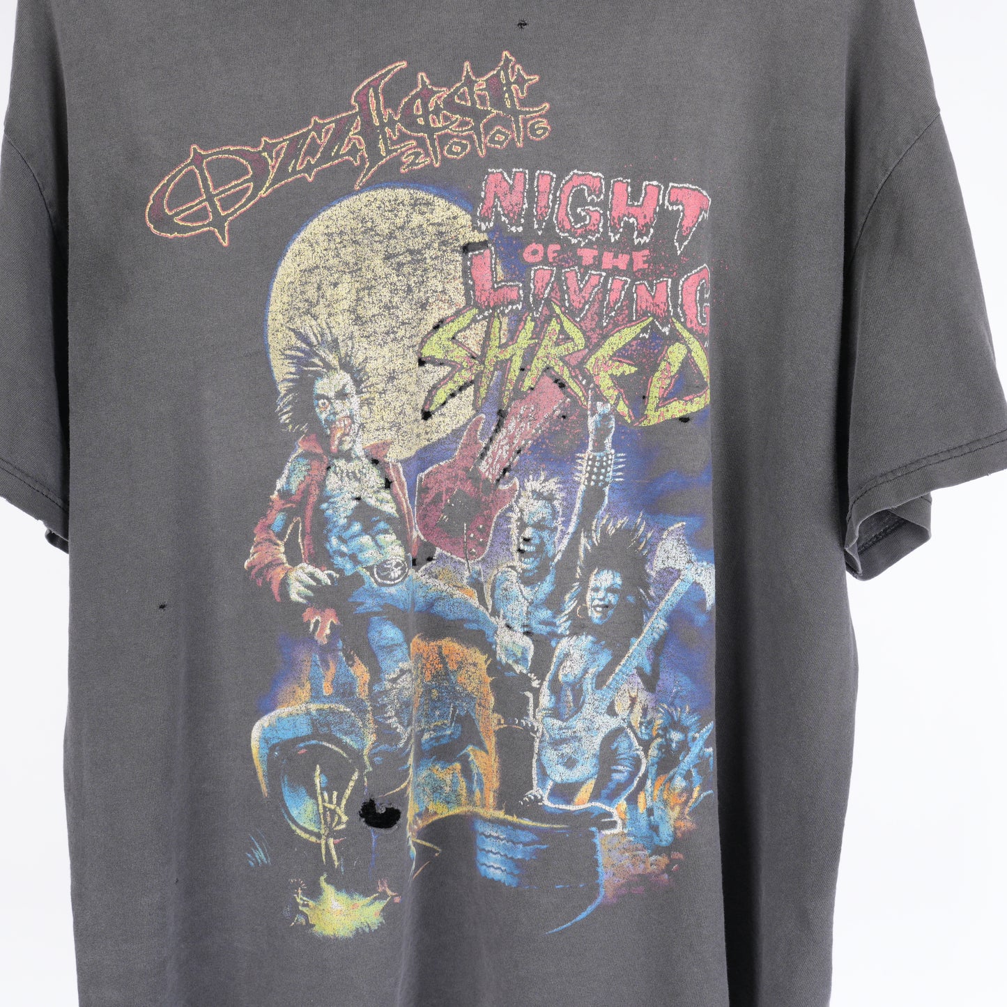 VINTAGE 2006 OZZFEST NIGHT OF THE LIVING SHRED TEE