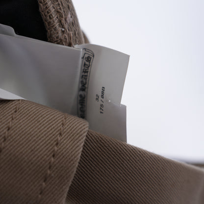 TAN/PINK CROSS PATCH CARPENTER PANTS