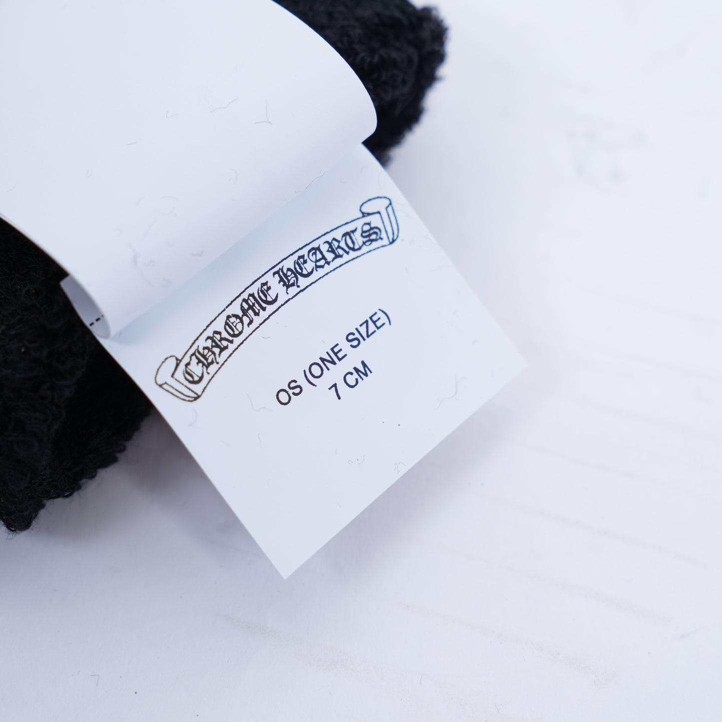 CHROME HEARTS WHITE PATENT PATCH ARM BANDS