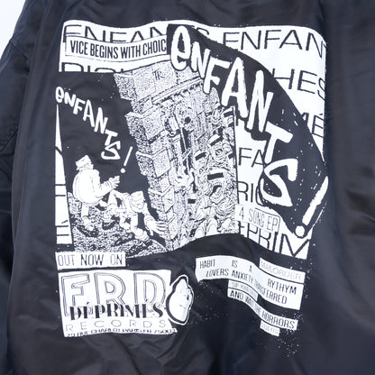 ERD RECORDS BOMBER JACKET