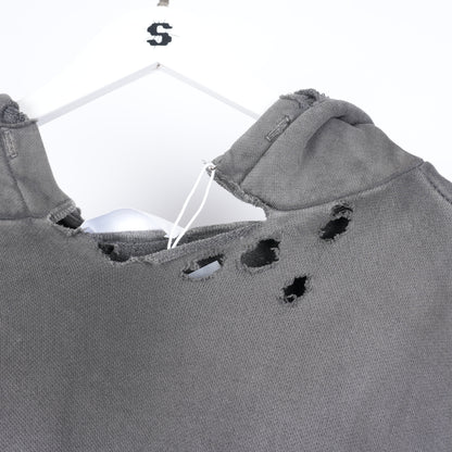 ALEXANDER DIGENOVA LEATHER PATCH HOODIE