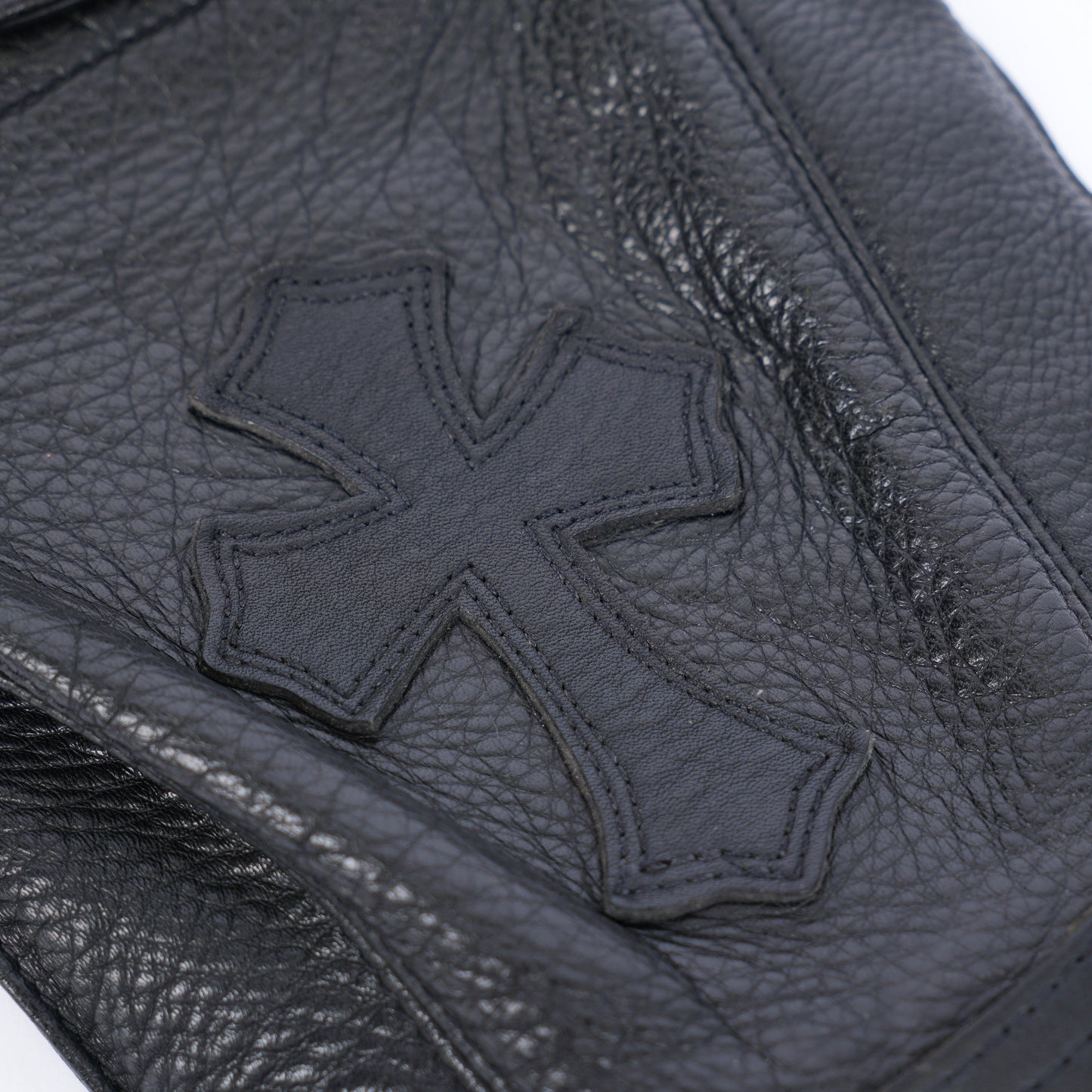 CHROME HEARTS PYRAMID STUDDED BELT LOOP BAG