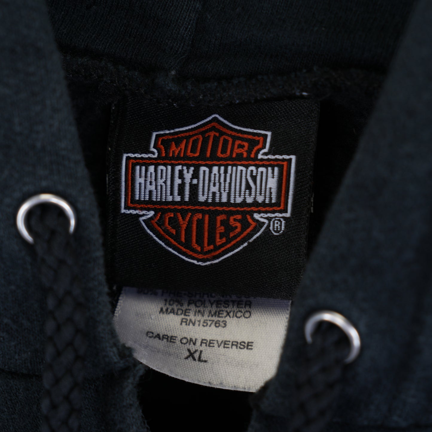 VINTAGE HARLEY-DAVIDSON FLAME ZIP UP HOODIE