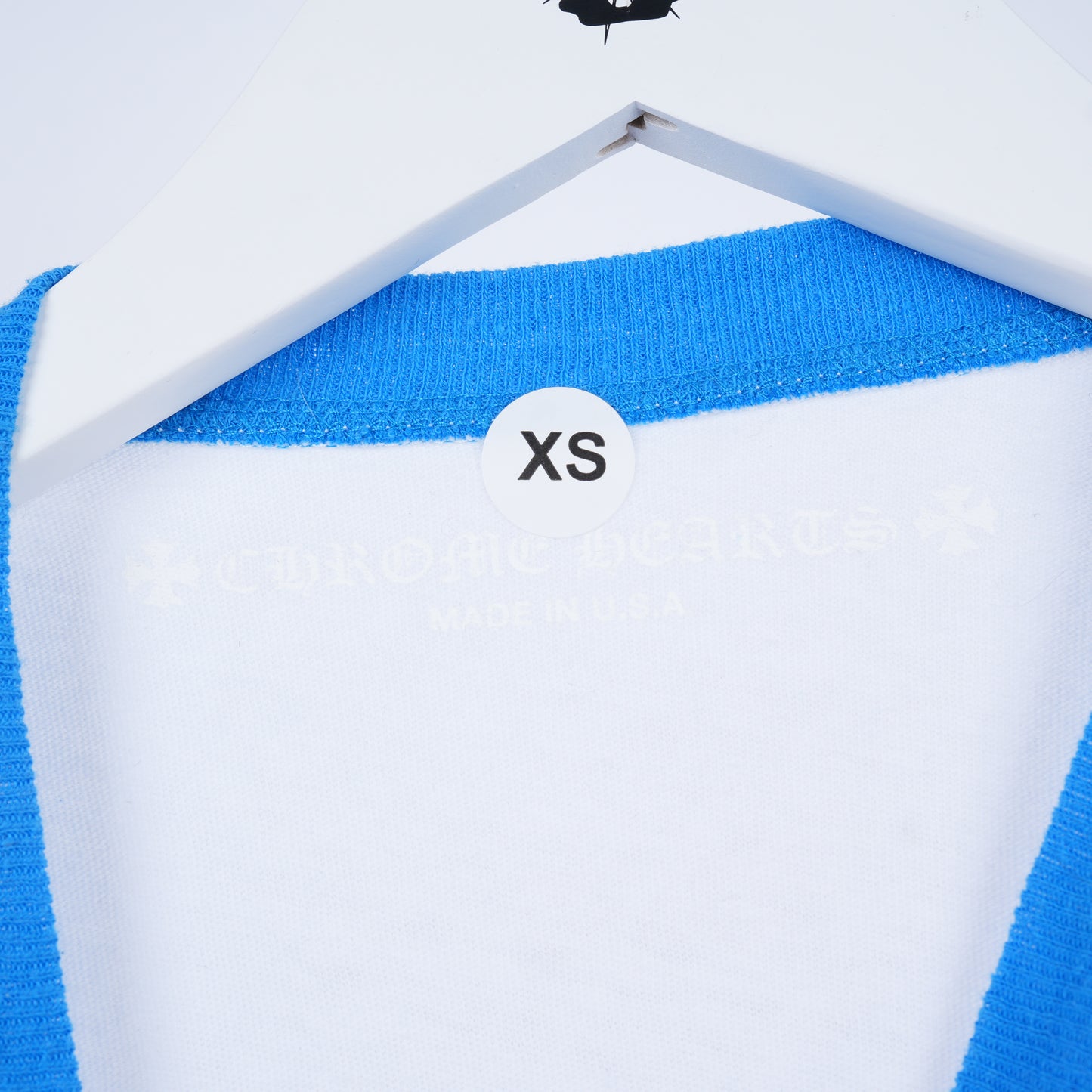 CHROME HEARTS WOMENS RINGER TEE