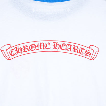 CHROME HEARTS WOMENS RINGER TEE