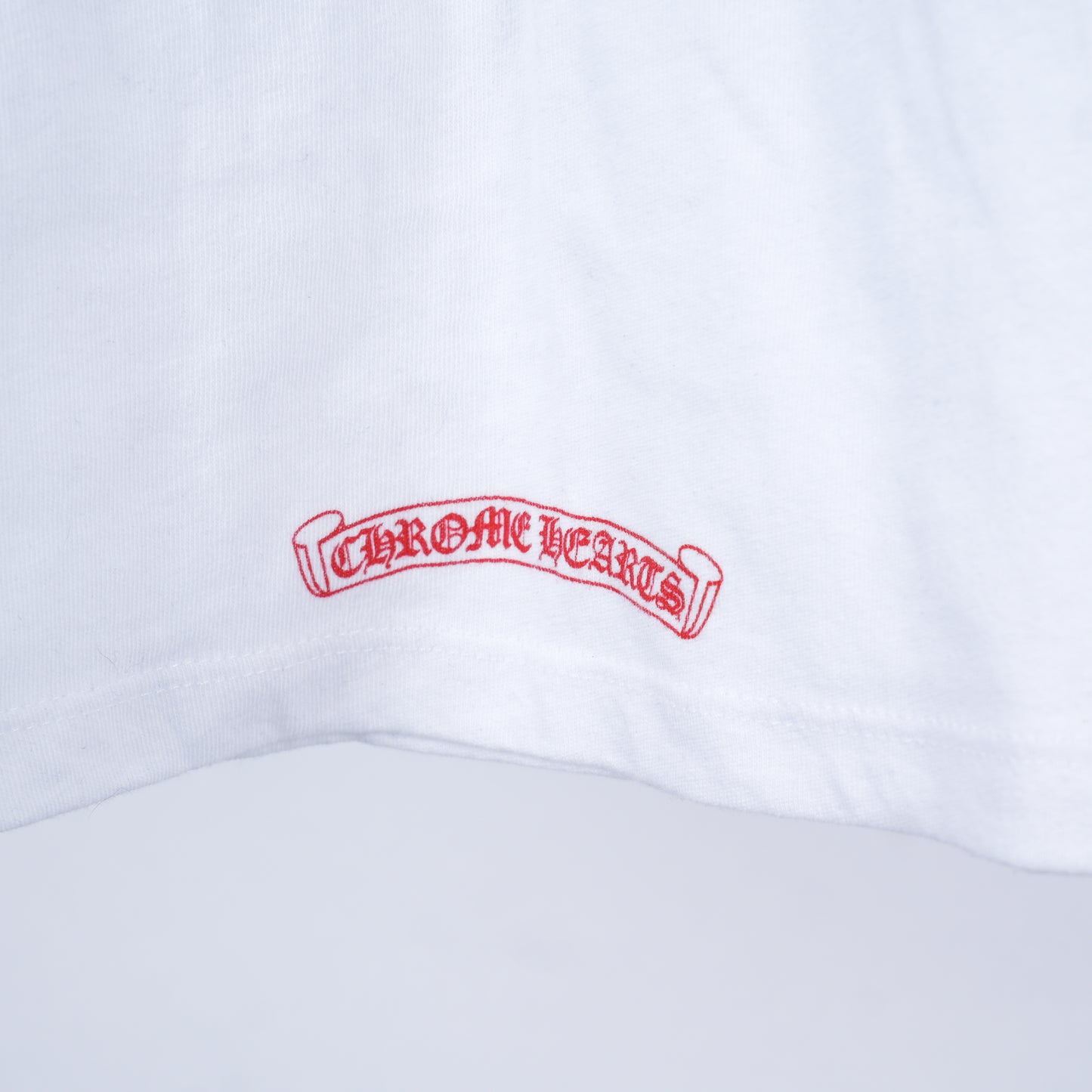 CHROME HEARTS WOMENS RINGER TEE