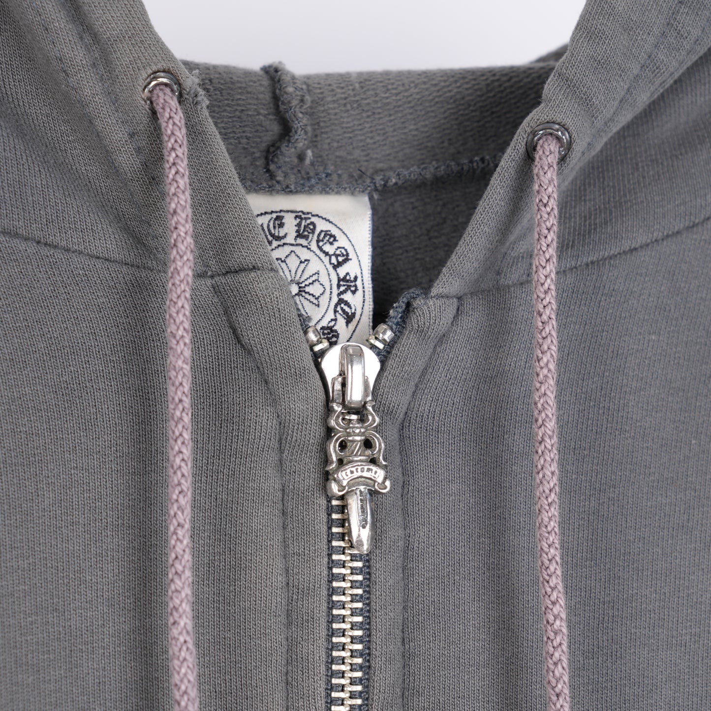 CHROME HEARTS VINTAGE FLORAL HORSESHOE ZIP UP