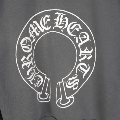 CHROME HEARTS VINTAGE FLORAL HORSESHOE ZIP UP