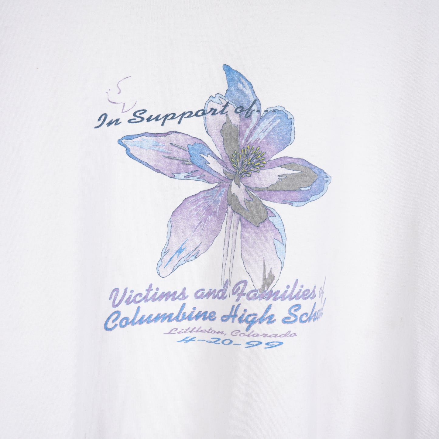 VINTAGE IN SUPPORT OF COLUMBINE HIGH SCHOOL TEE