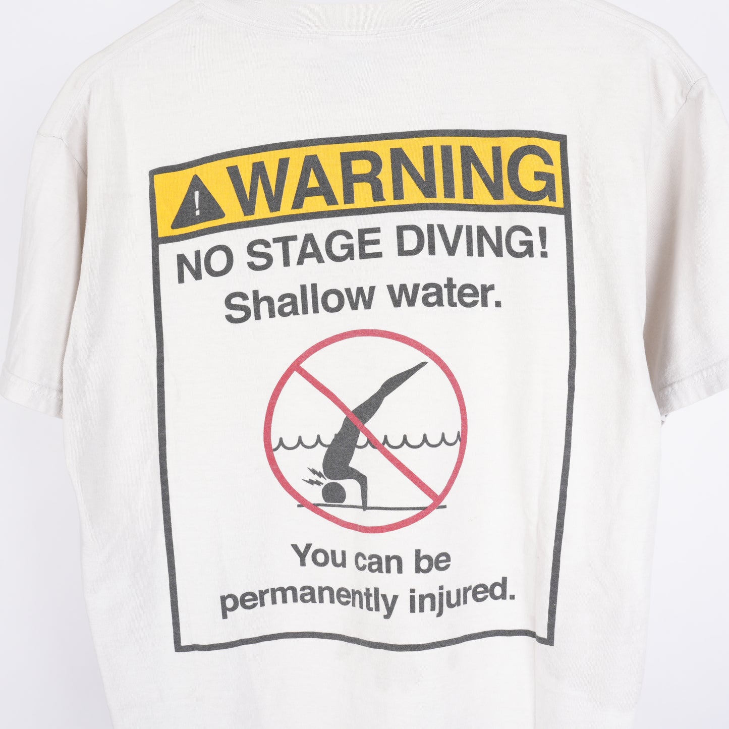 VINTAGE BAD RELIGION NO STAGE DIVING TEE