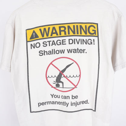 VINTAGE BAD RELIGION NO STAGE DIVING TEE