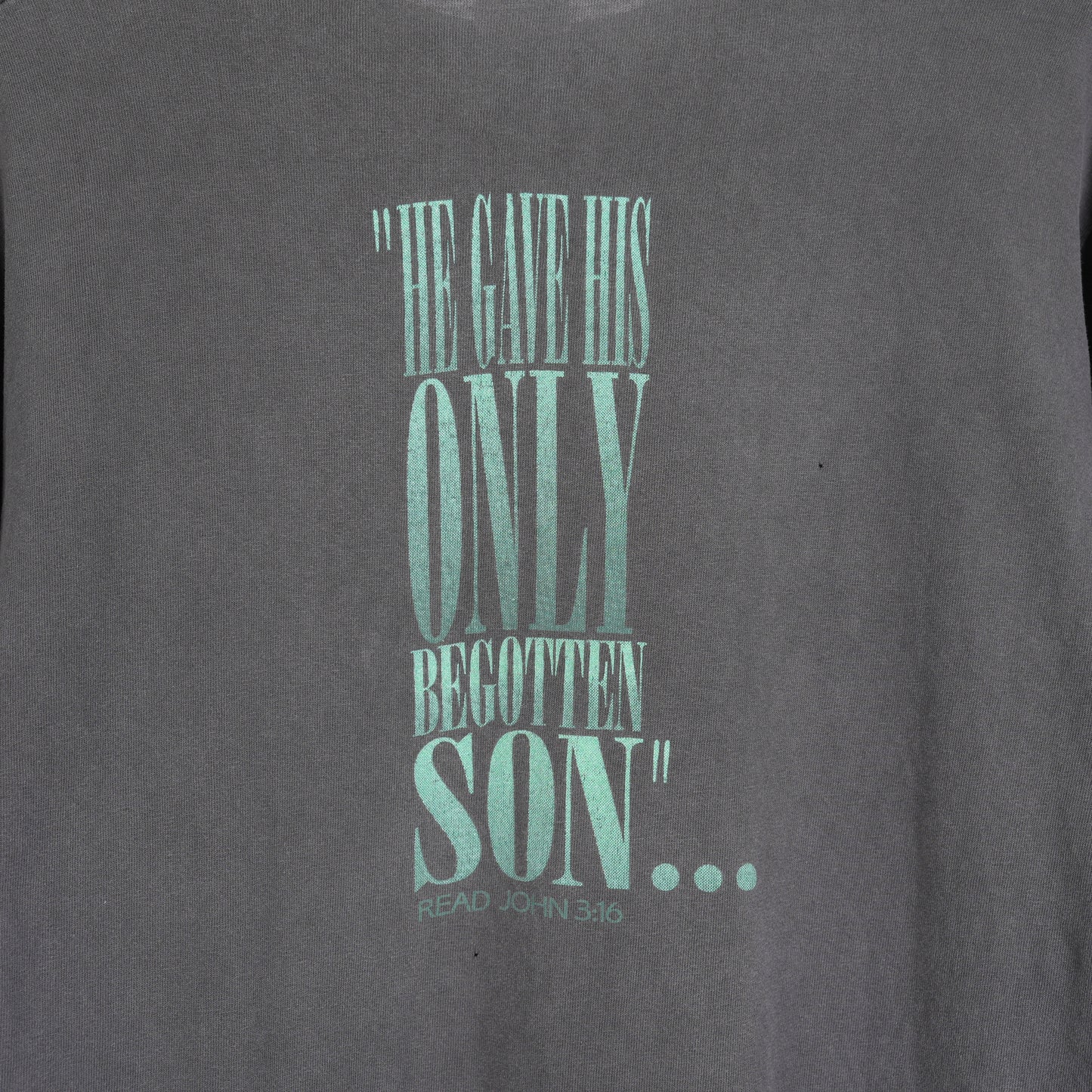 VINTAGE FADED WHAT HAS GOD DONE FOR YOU JESUS TEE