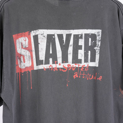 VINTAGE SLAYER UNDISPUTED ATTITUDE SKULL TEE