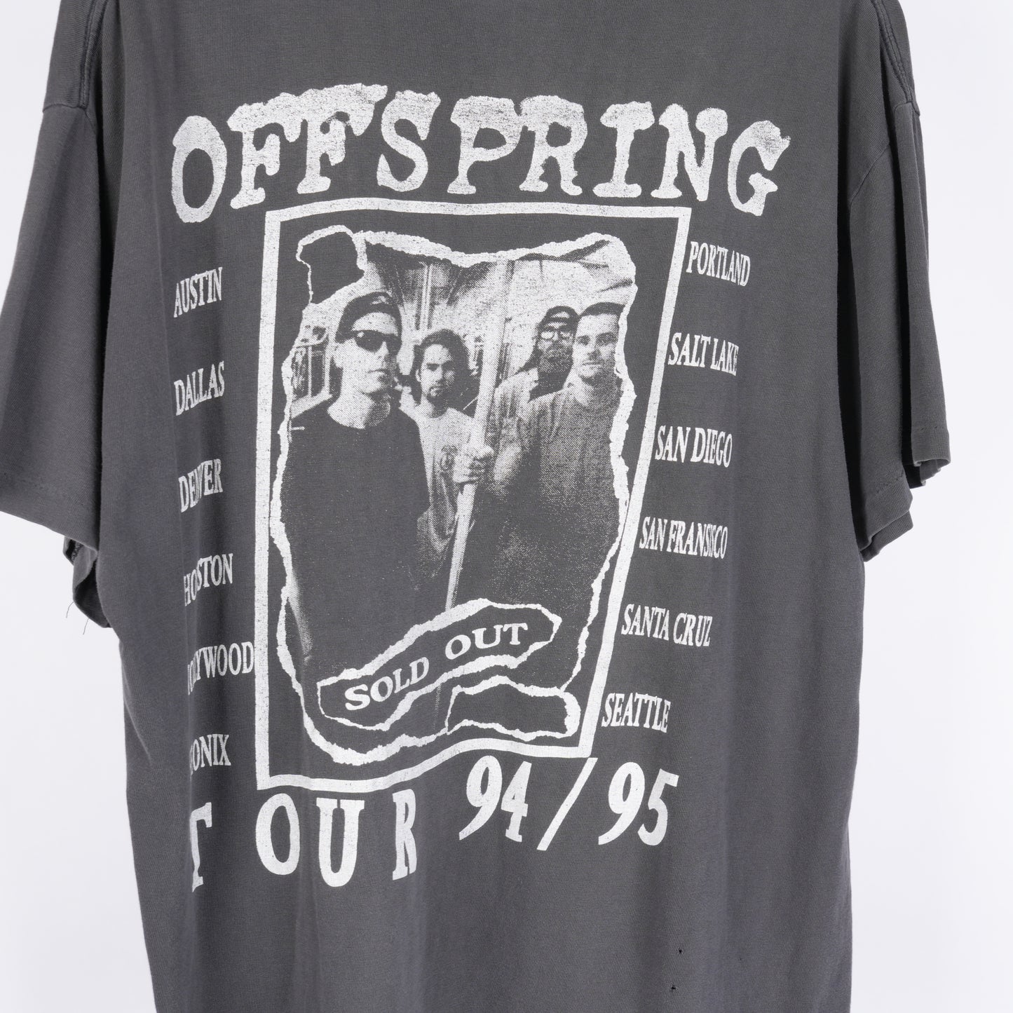 VINTAGE FADED 90'S OFFSPRING SMASH TEE