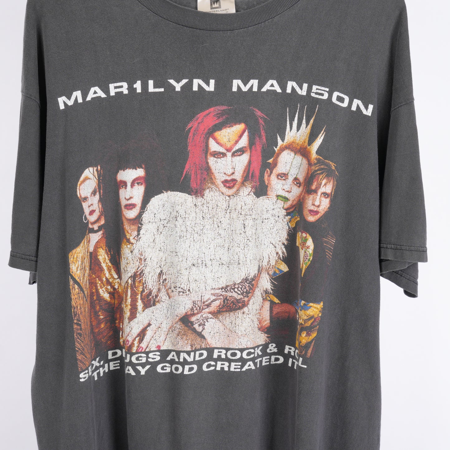 VINTAGE MARILYN MANSON ROCK IS DEAD TOUR '99 TEE