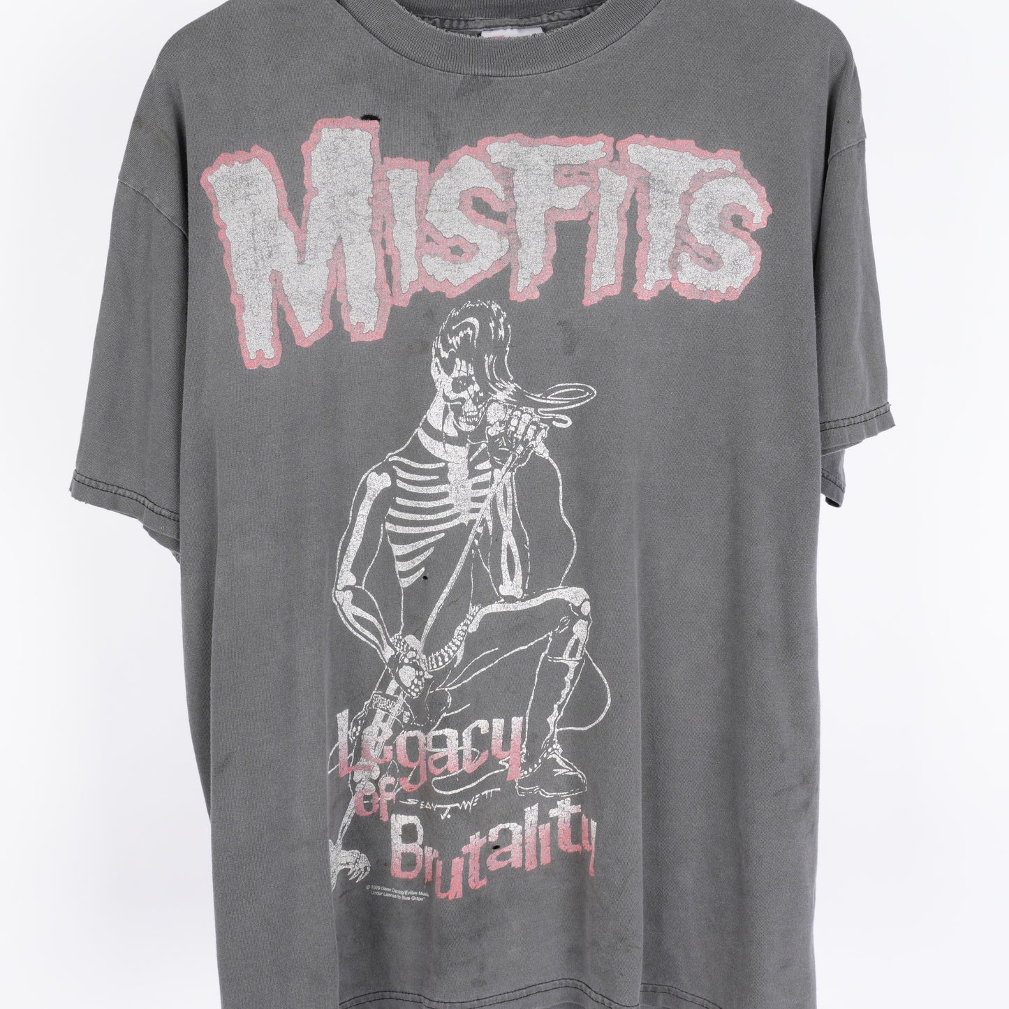 VINTAGE FADED MISFITS LEGACY OF BRUTALITY TEE