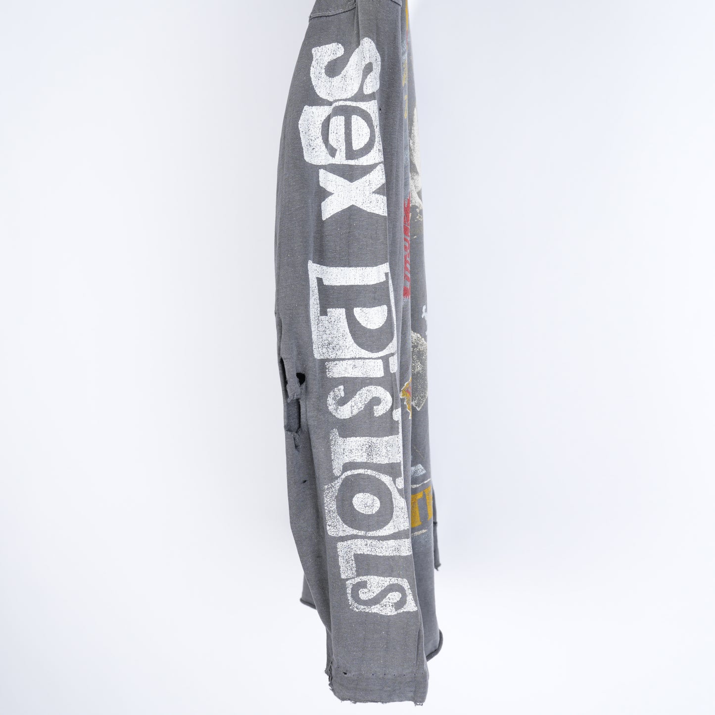 VINTAGE SEX PISTOLS THE NASTIES FADED LONG SLEEVE T-SHIRT