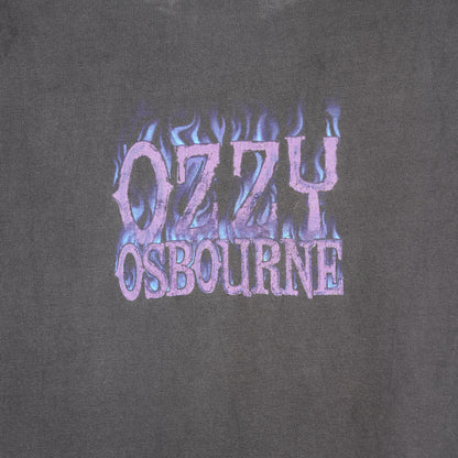 VINTAGE OZZY OSBOURNE FADED PURPLE FLAME TEE