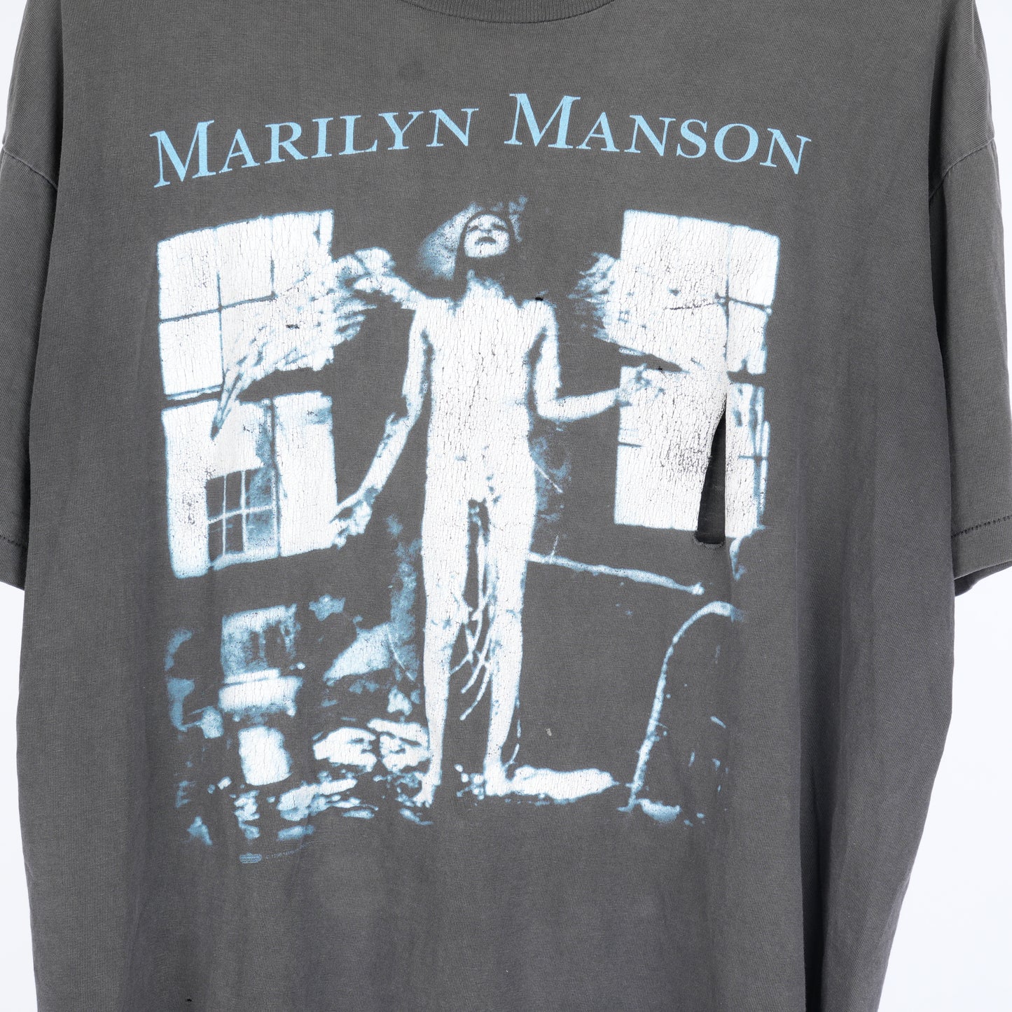 THRASHED VINTAGE MARILYN MANSON ANGEL TEE