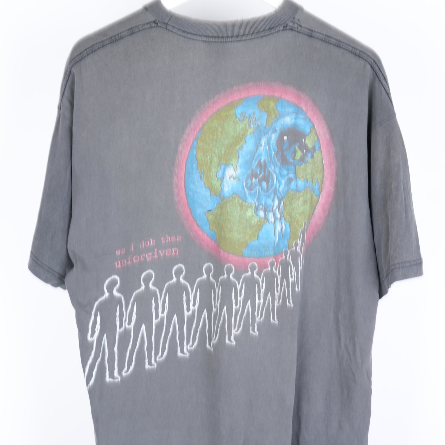 METALLICA SO I DUB THEE FORGIVEN VINTAGE THRASHED T-SHIRT