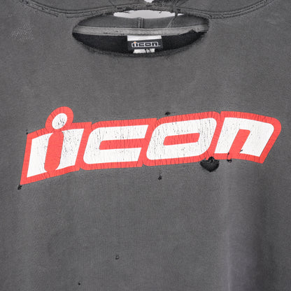 VINTAGE THRASHED ICON MOTORSPORT HOODIE