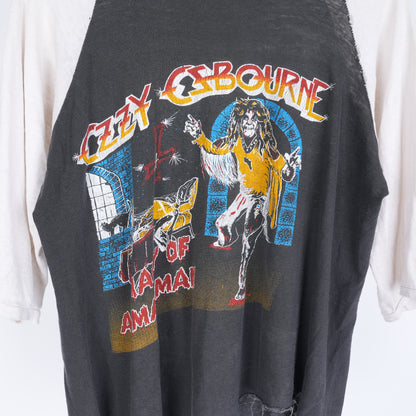 OZZY OZBOURNE BLIZZARD OF OZZ RAGLAN TEE