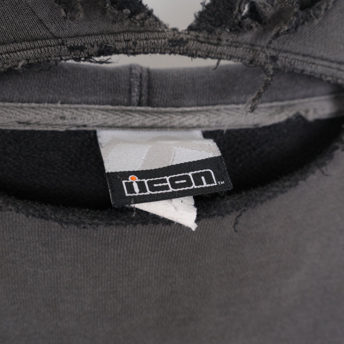 VINTAGE THRASHED ICON MOTORSPORT HOODIE