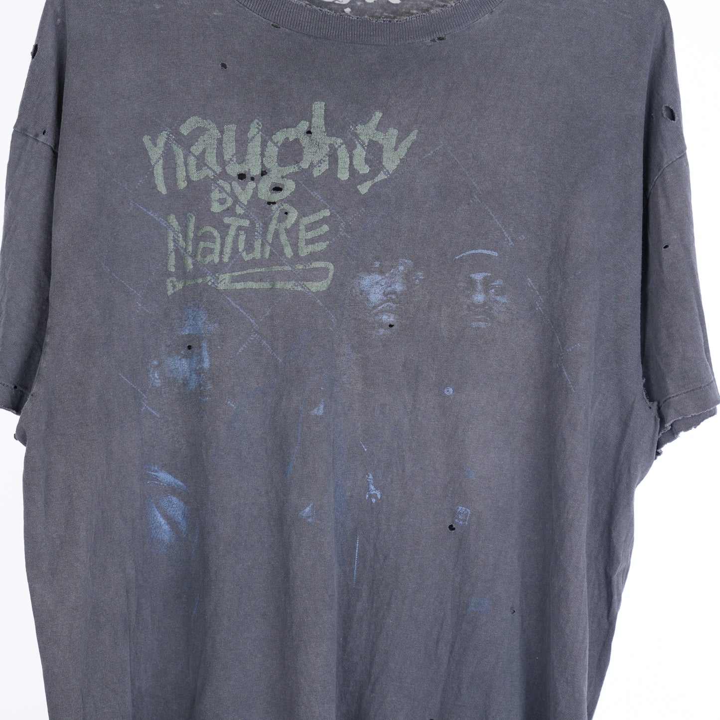 VINTAGE THRASHED NAUGHTY BY NATURE TEE