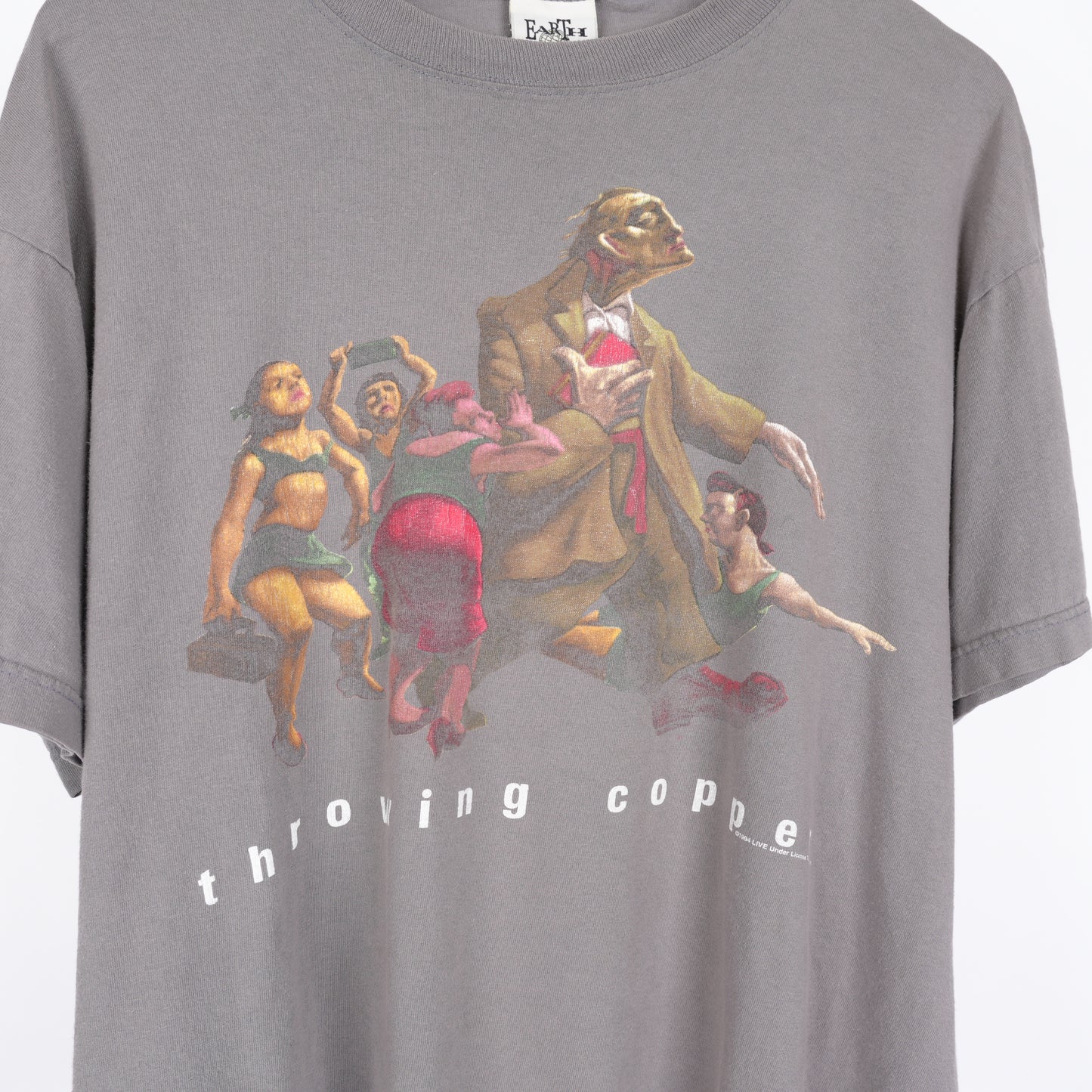 VINTAGE THROWING COPPER SUMMER 95 TOUR TEE