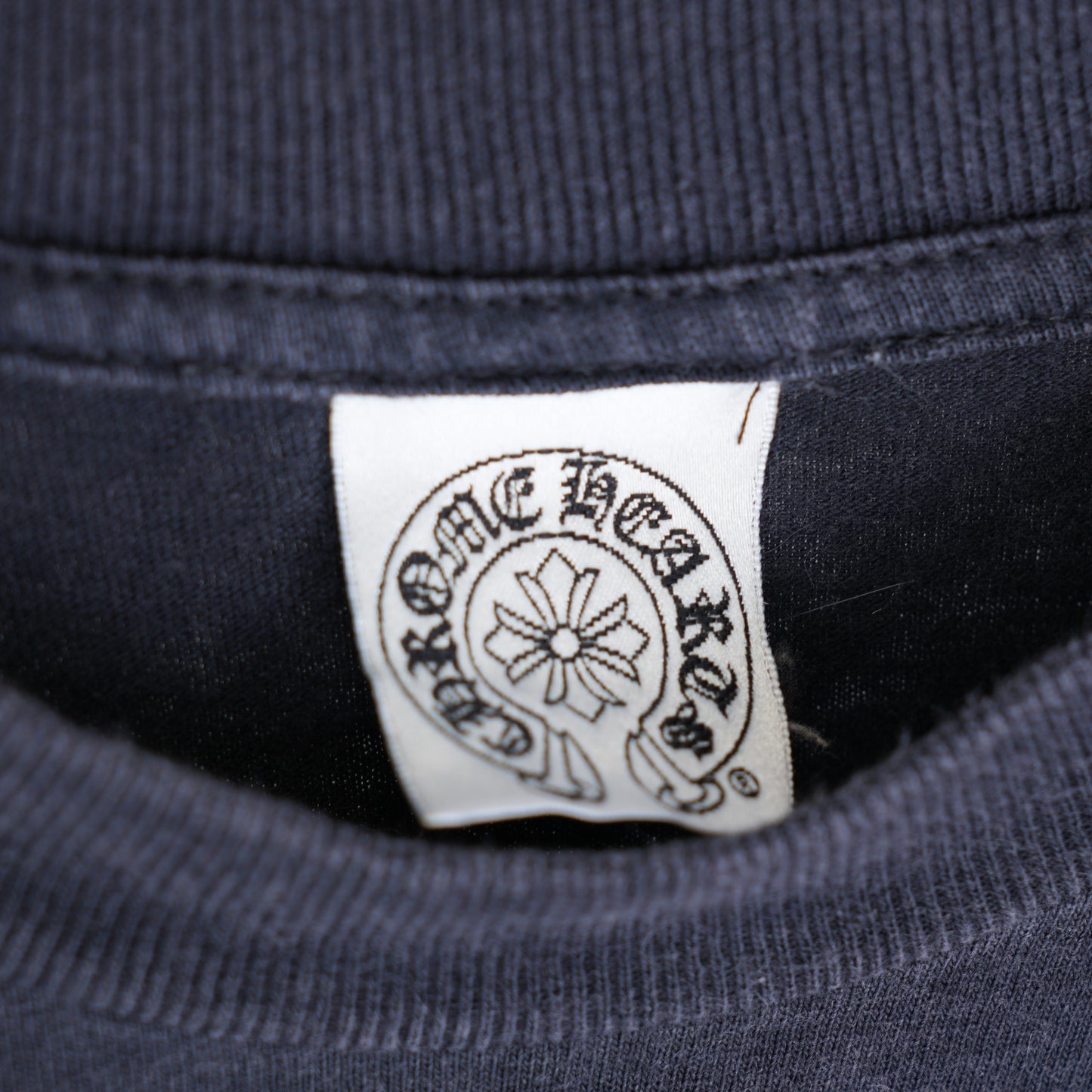CHROME HEARTS VINTAGE FADED NYC POCKET T-SHIRT