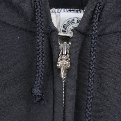 CHROME HEARTS LOGO VINTAGE THERMAL LINED HOODIE